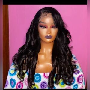 ✨ 24” Mink Brazilian HD Lace Closure Wig | 300% Density ✨